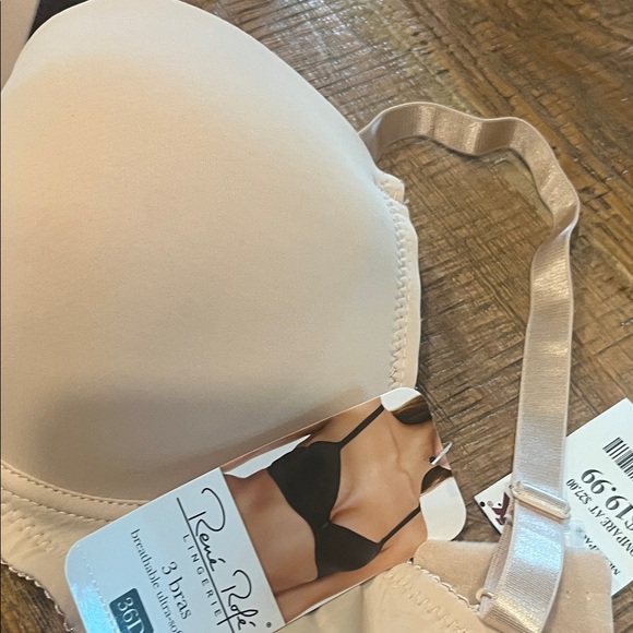 Rene Rofe Beige Underwire Bra - Picture 3 of 5